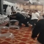 adanadaki dugunde ortalik birbirine girdi kavga anlari kamerada JL59anQn