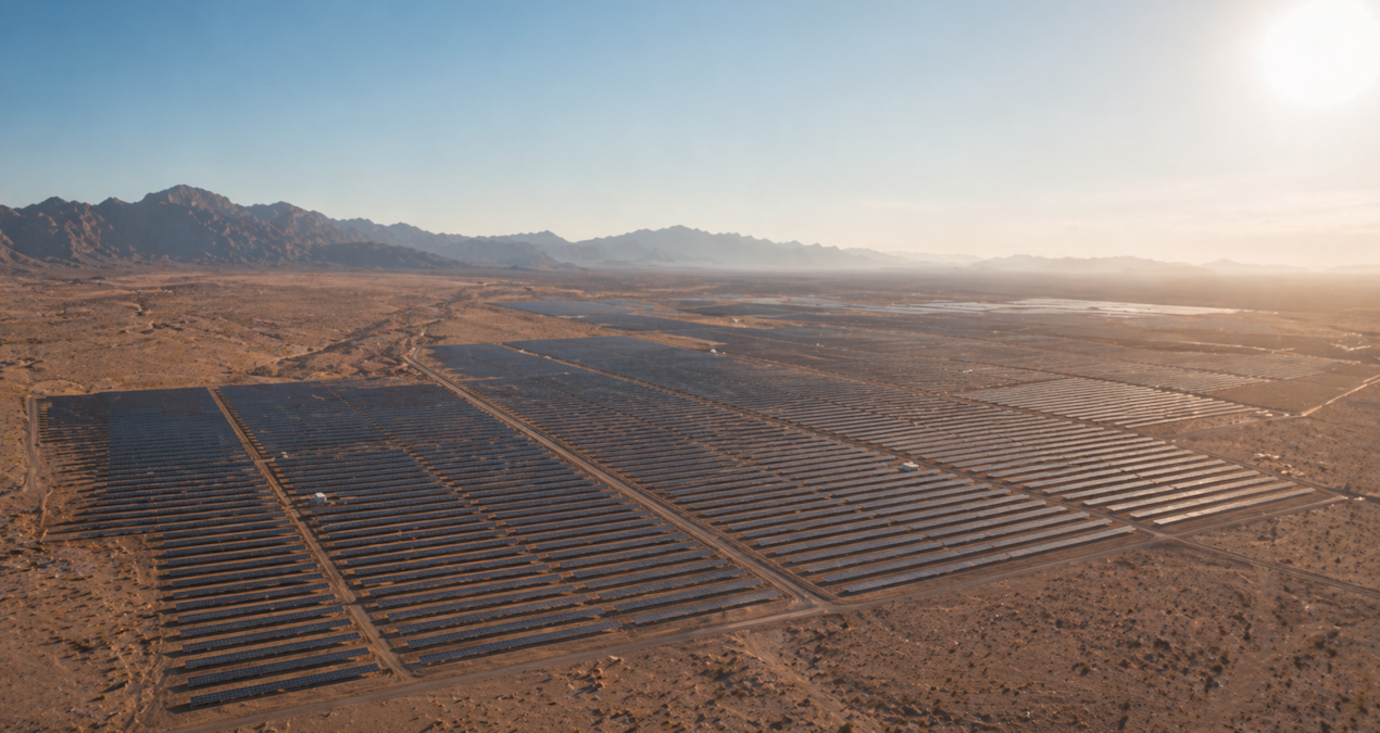 Çöl Ekosistemi Güneş Panelleriyle Yeniden Canlanıyor
